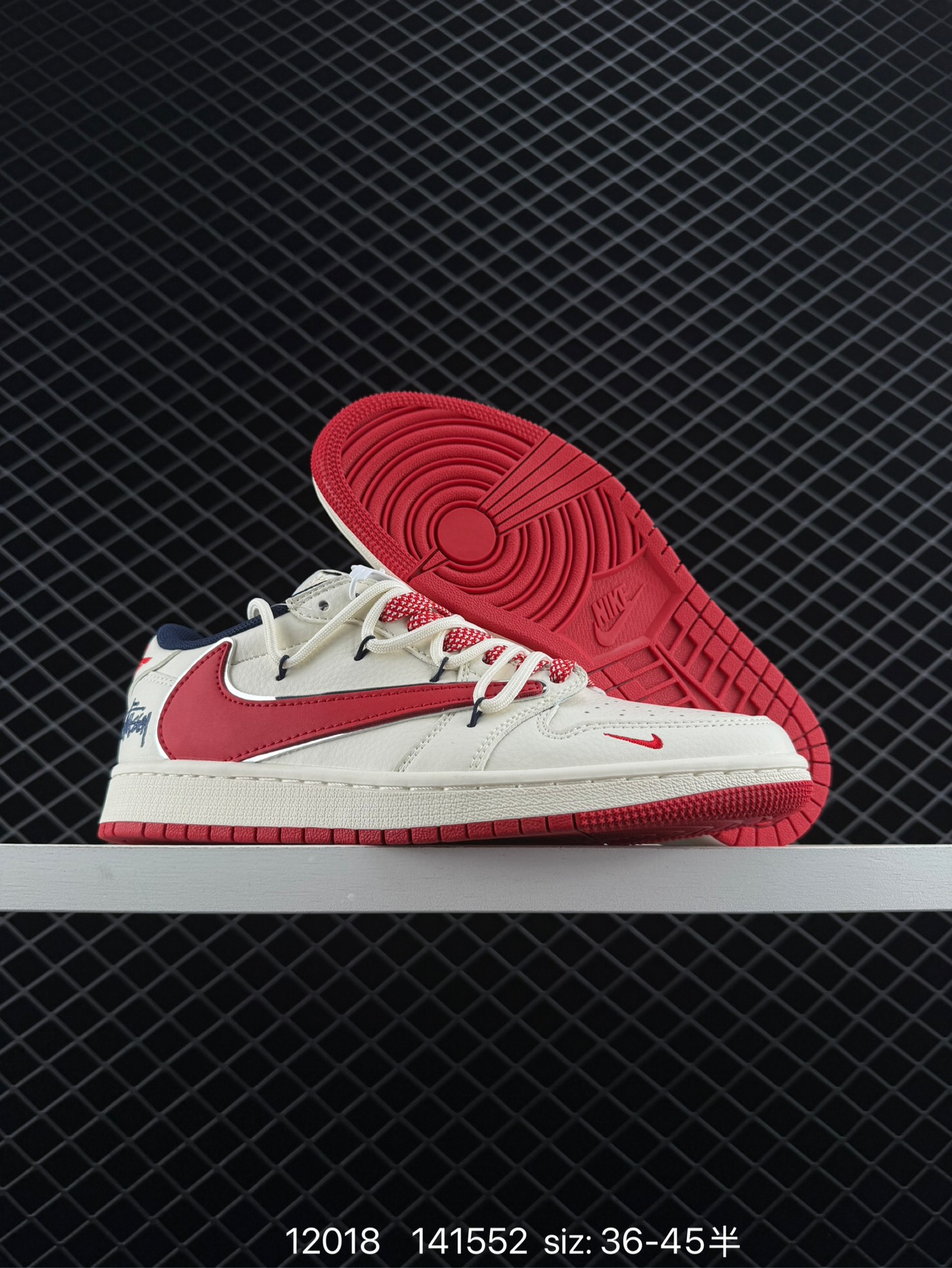 Travis Scott x Nike Air Jordan 1 Low x Stussy x Supreme